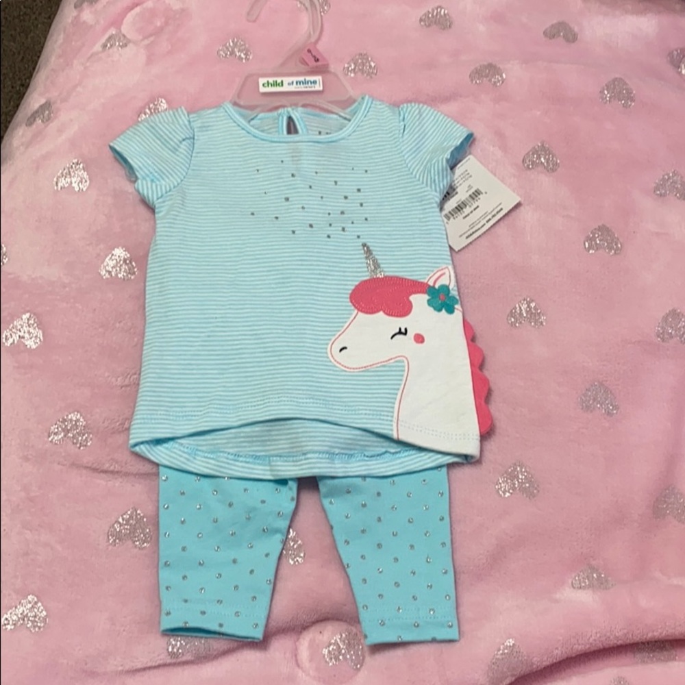 *NWT* 0-3 month unicorn outfit
